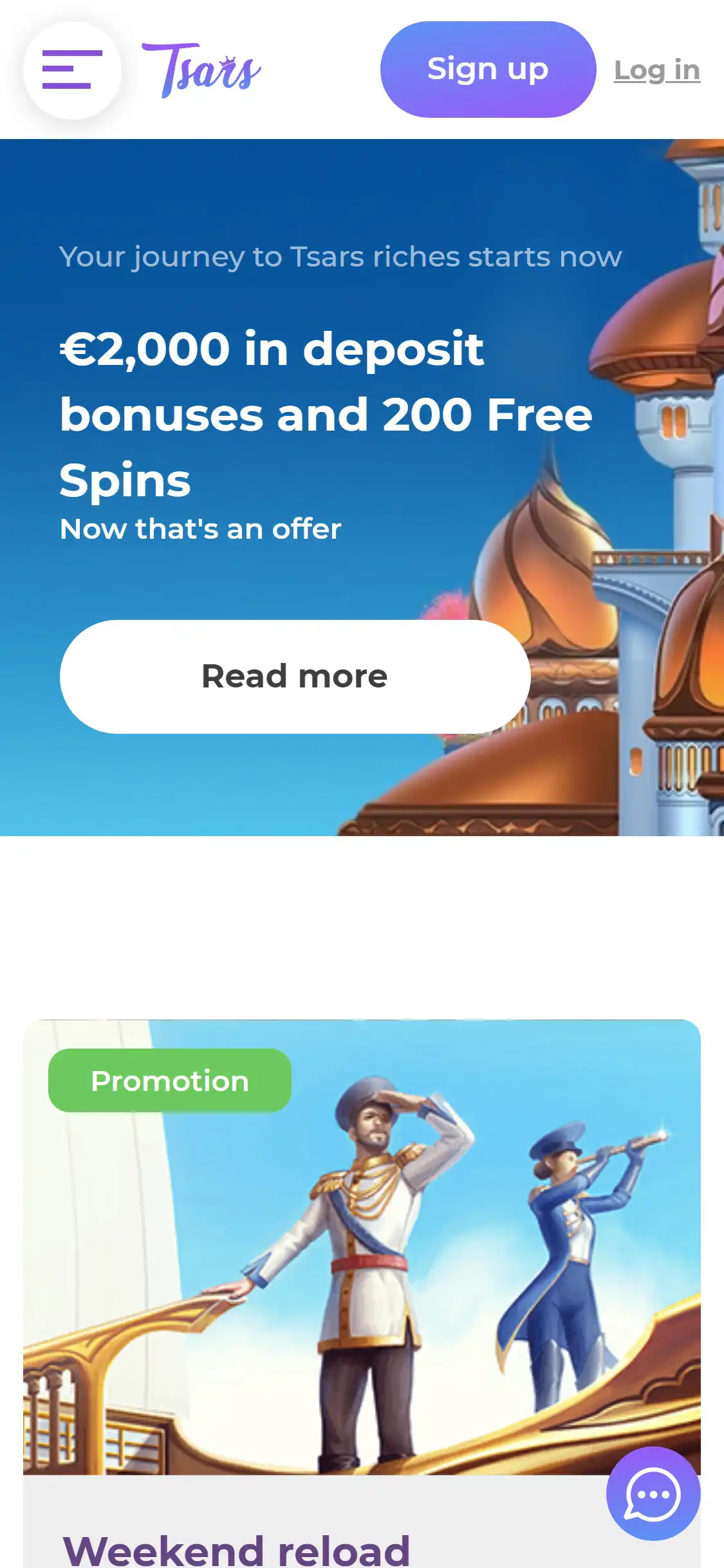 Tsars Casino Mobile Login Review