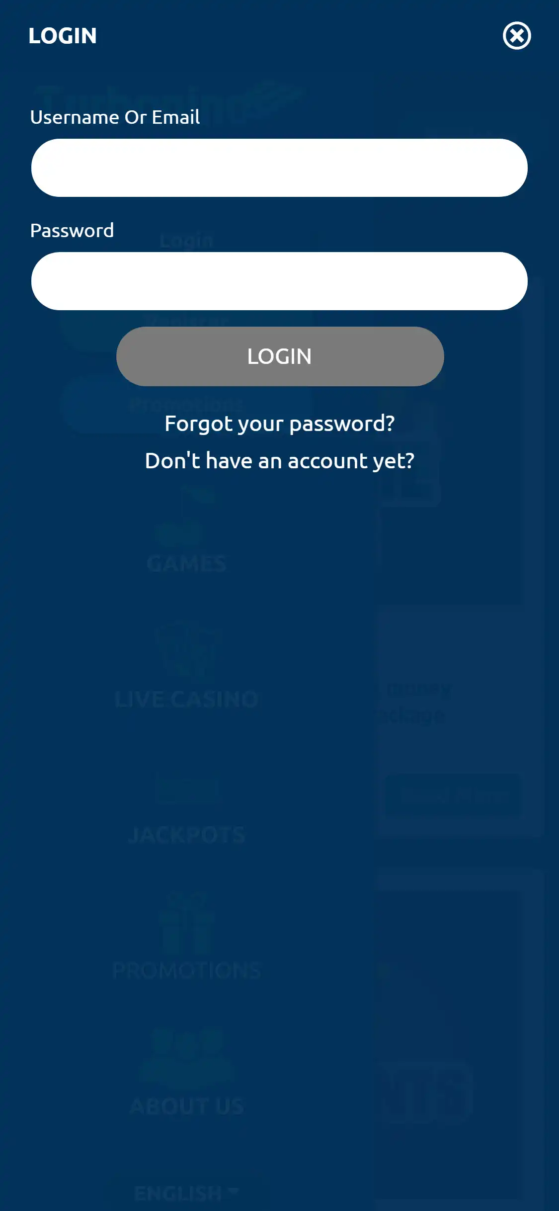 Turbonino Mobile Login Review