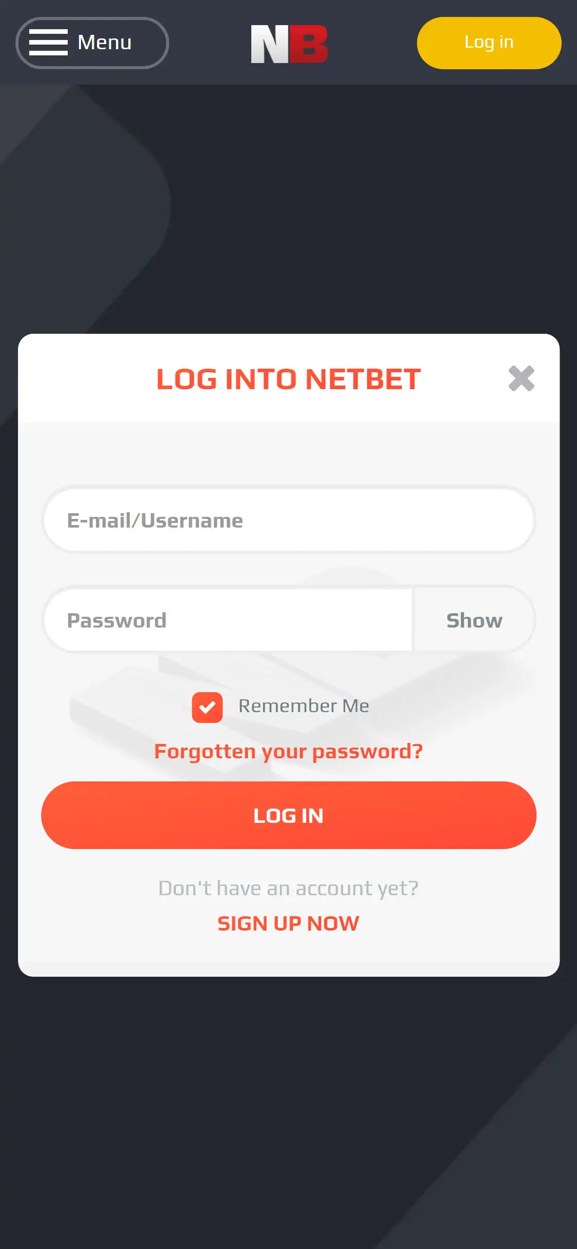 NetBet Vegas Casino UK Mobile Login Review