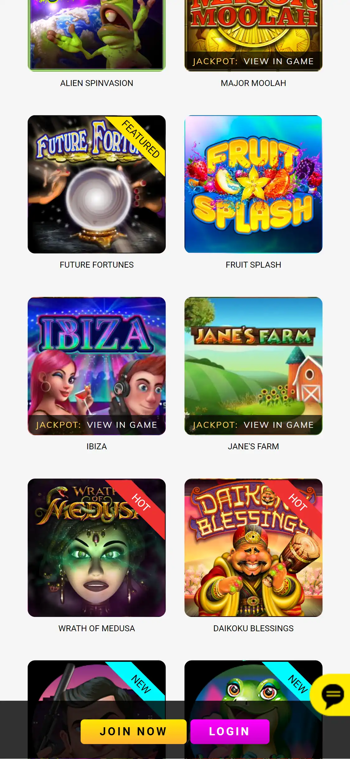 Vegas2Web Casino Mobile Games Review