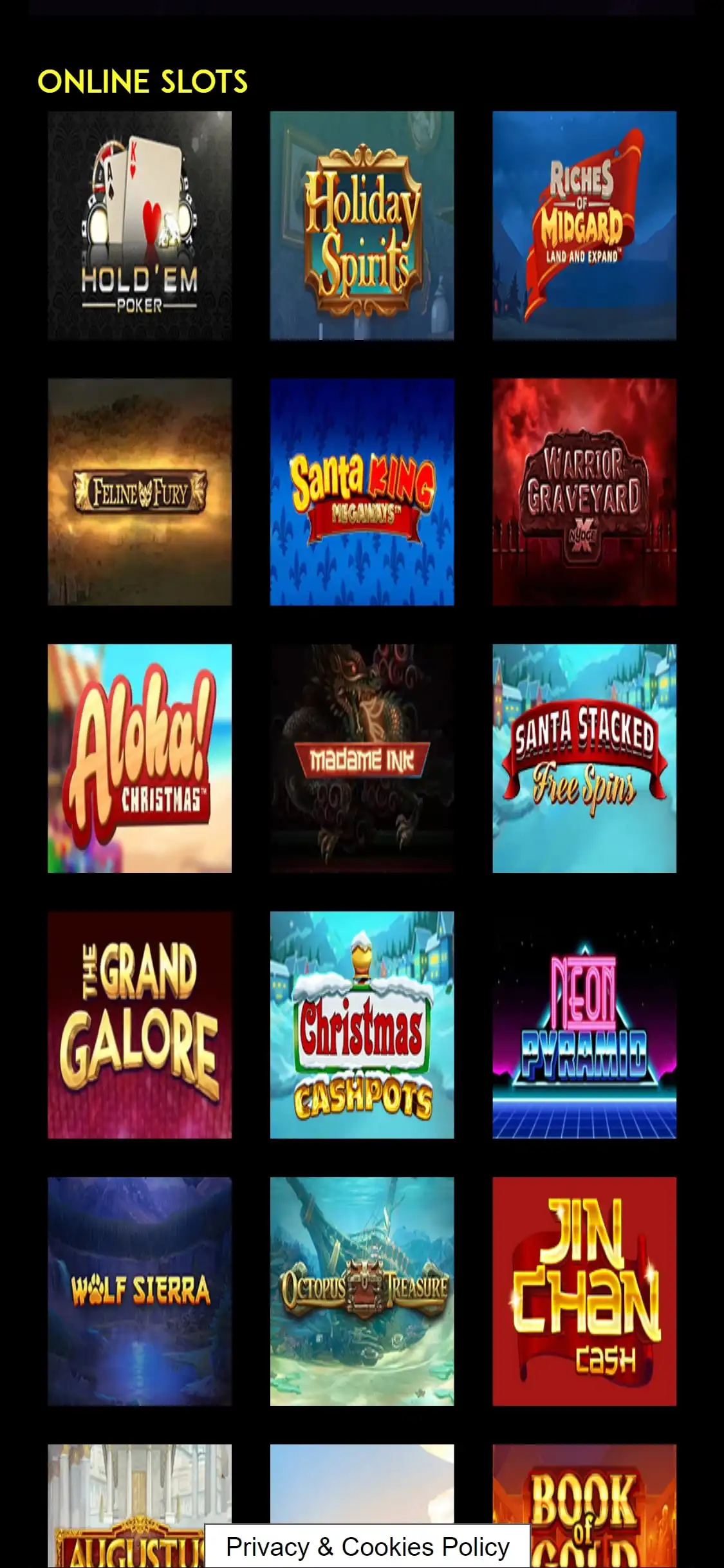 Vegas Mobile Casino Mobile Games Review