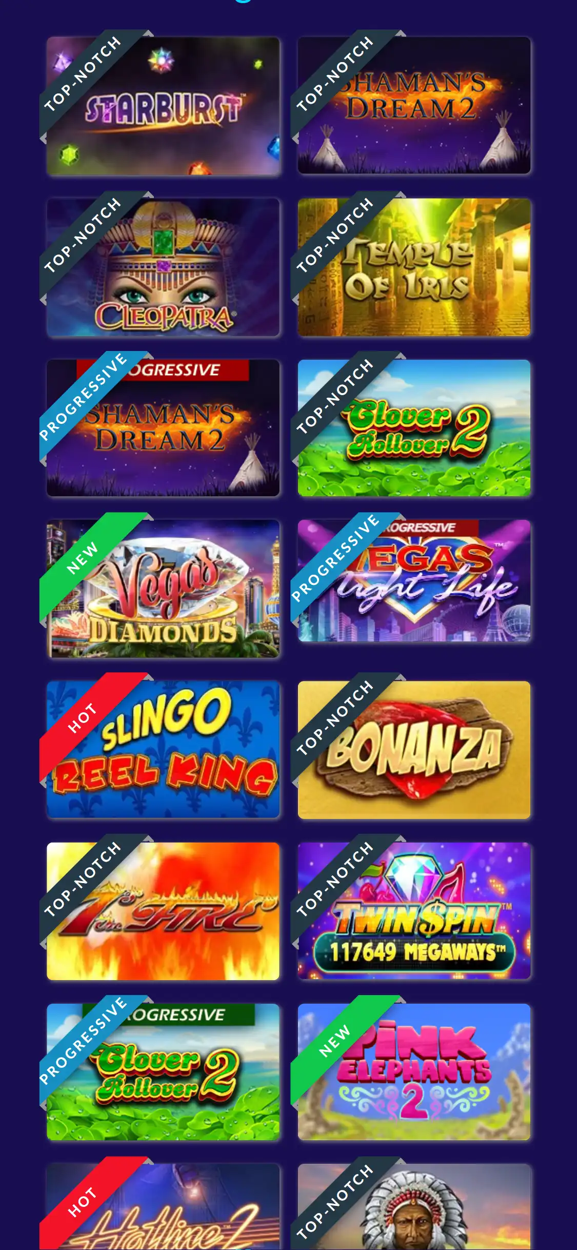 Vegas Spins Casino Mobile Games Review