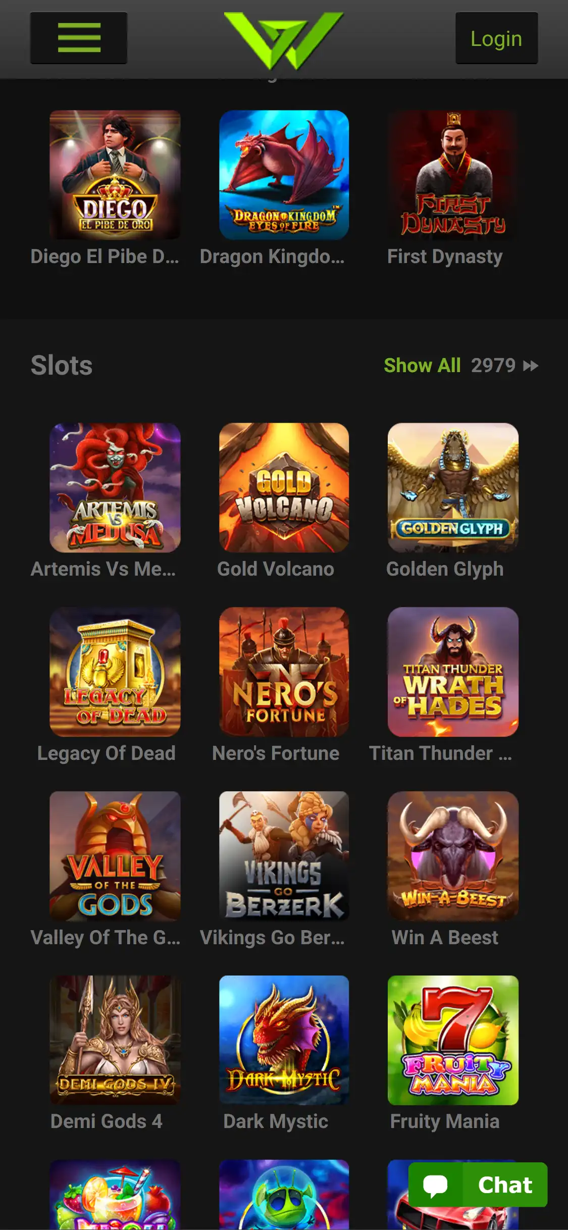 WCasino Online Mobile Games Review