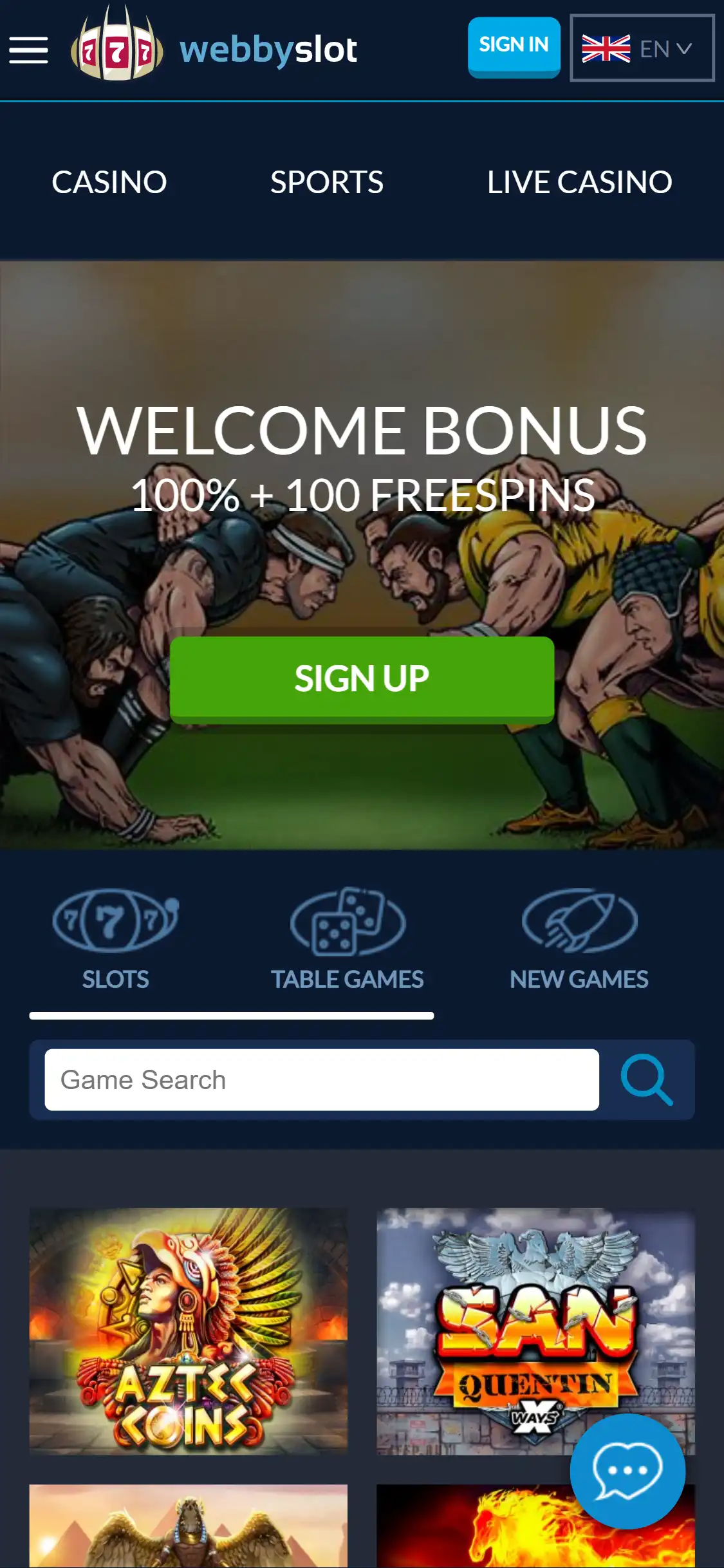 WebbySlot Casino Mobile Review