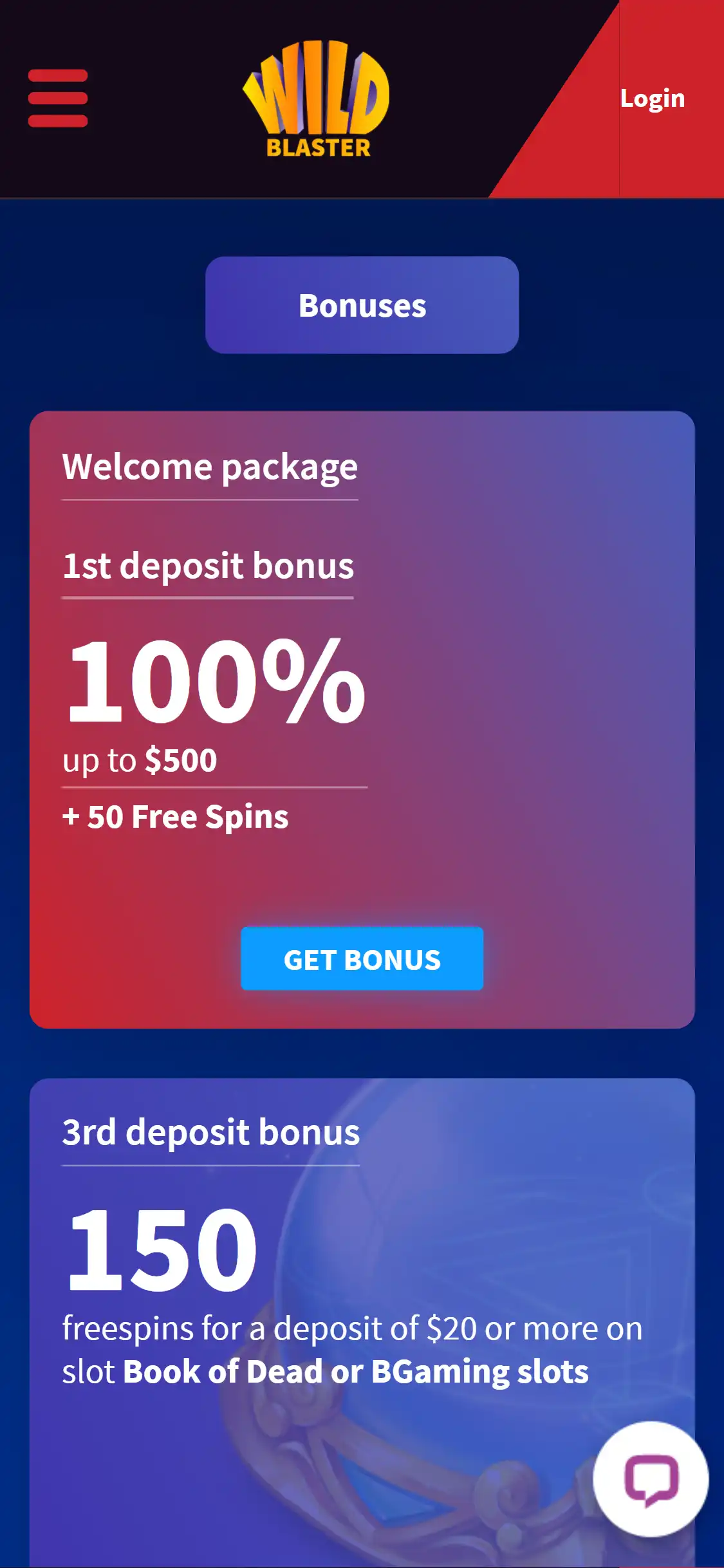 Wild Blaster Casino Mobile No Deposit Bonus Review