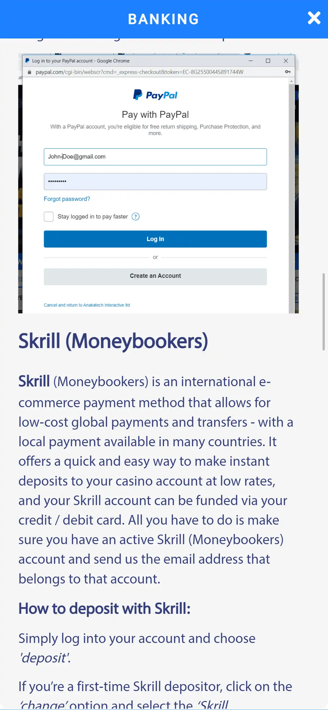 WinOMania Casino Mobile Payment Methods Review