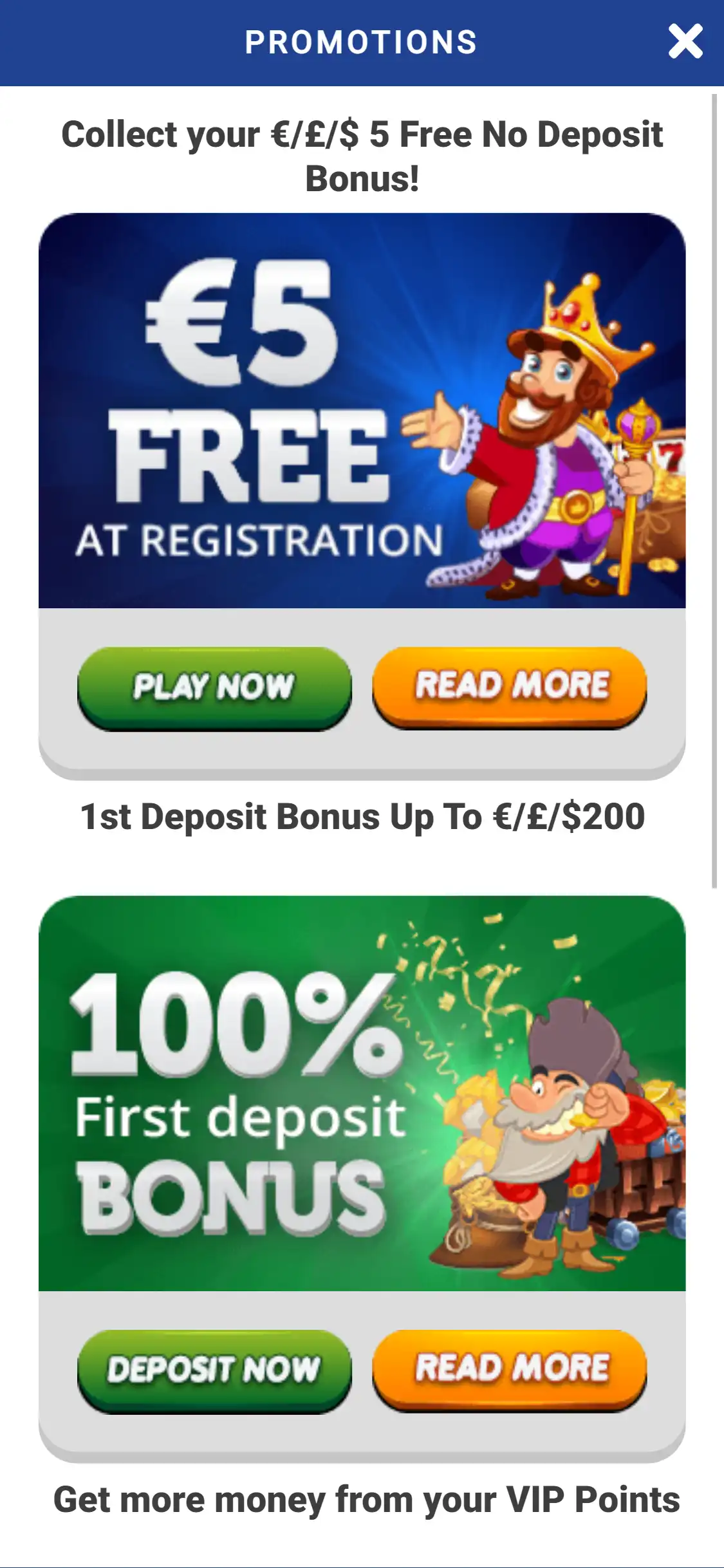 Winspark Mobile No Deposit Bonus Review