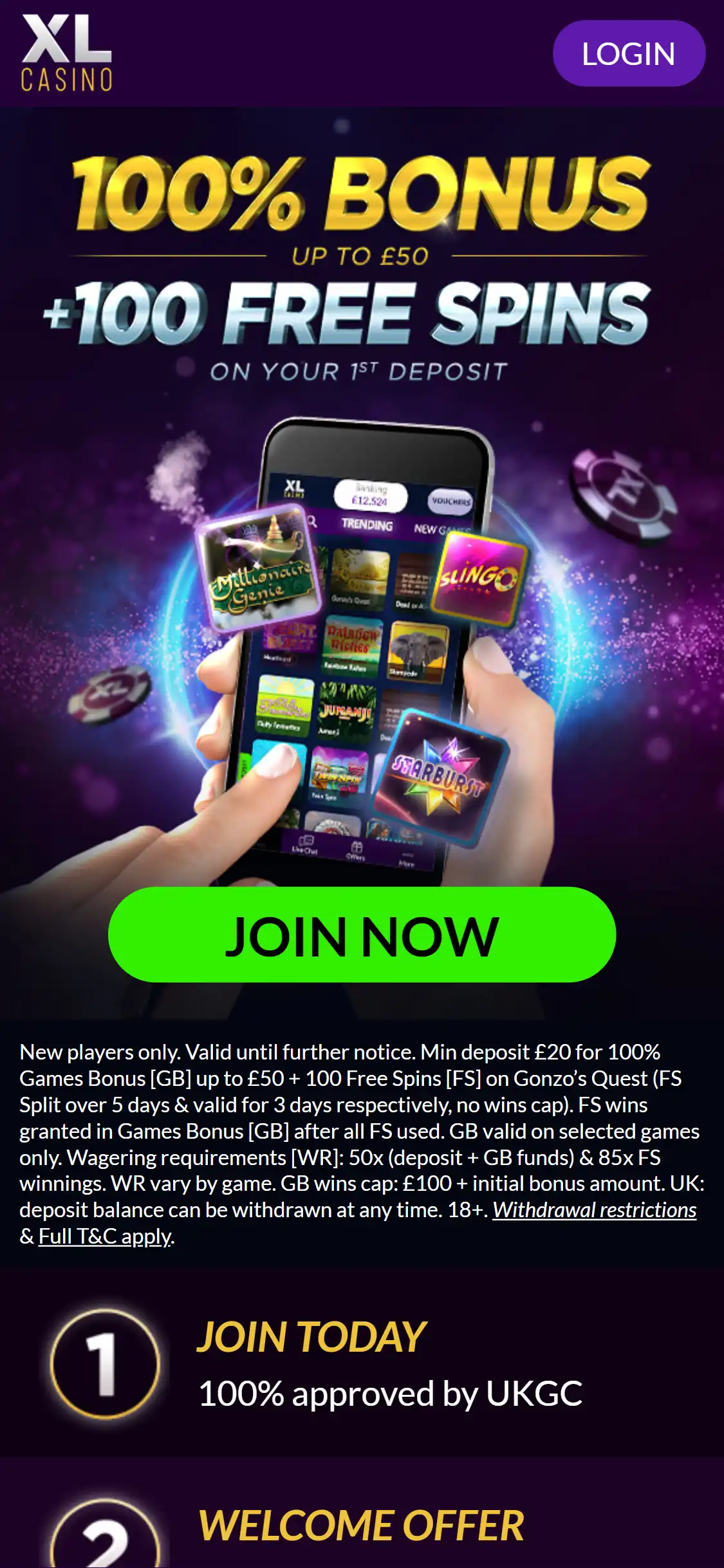 XL Casino Mobile Review