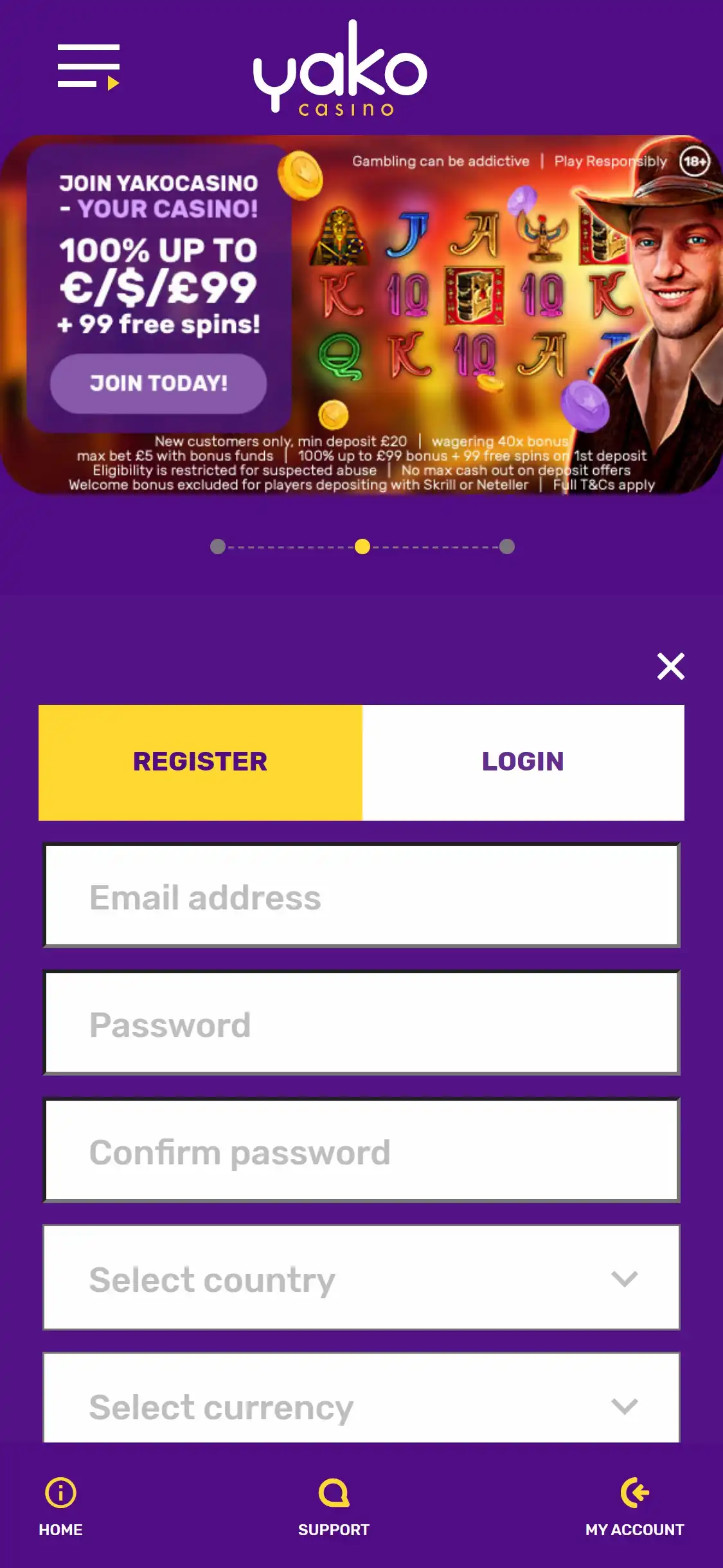 Yako Casino Mobile Review