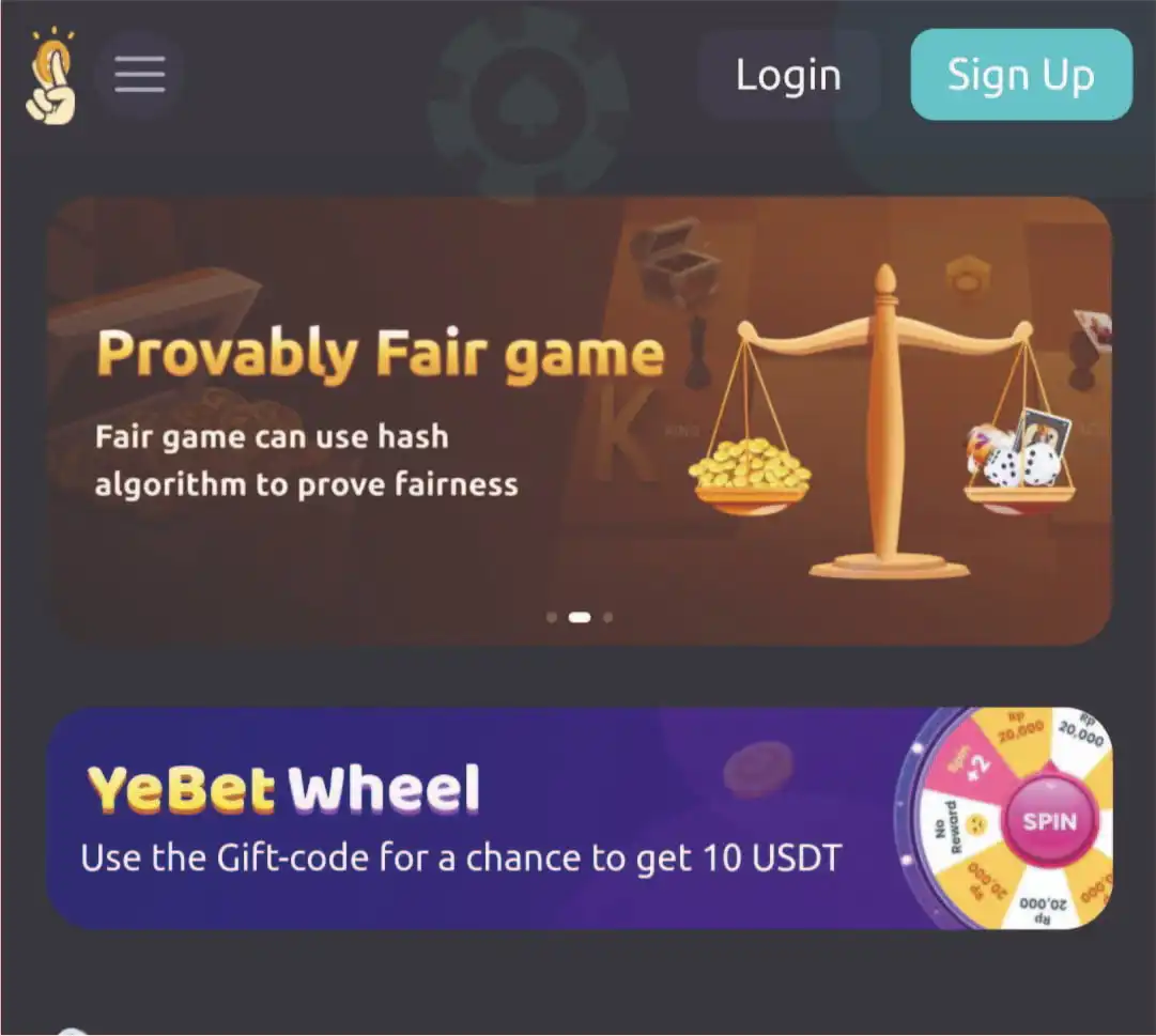 YeBet Casino Mobile Games Review