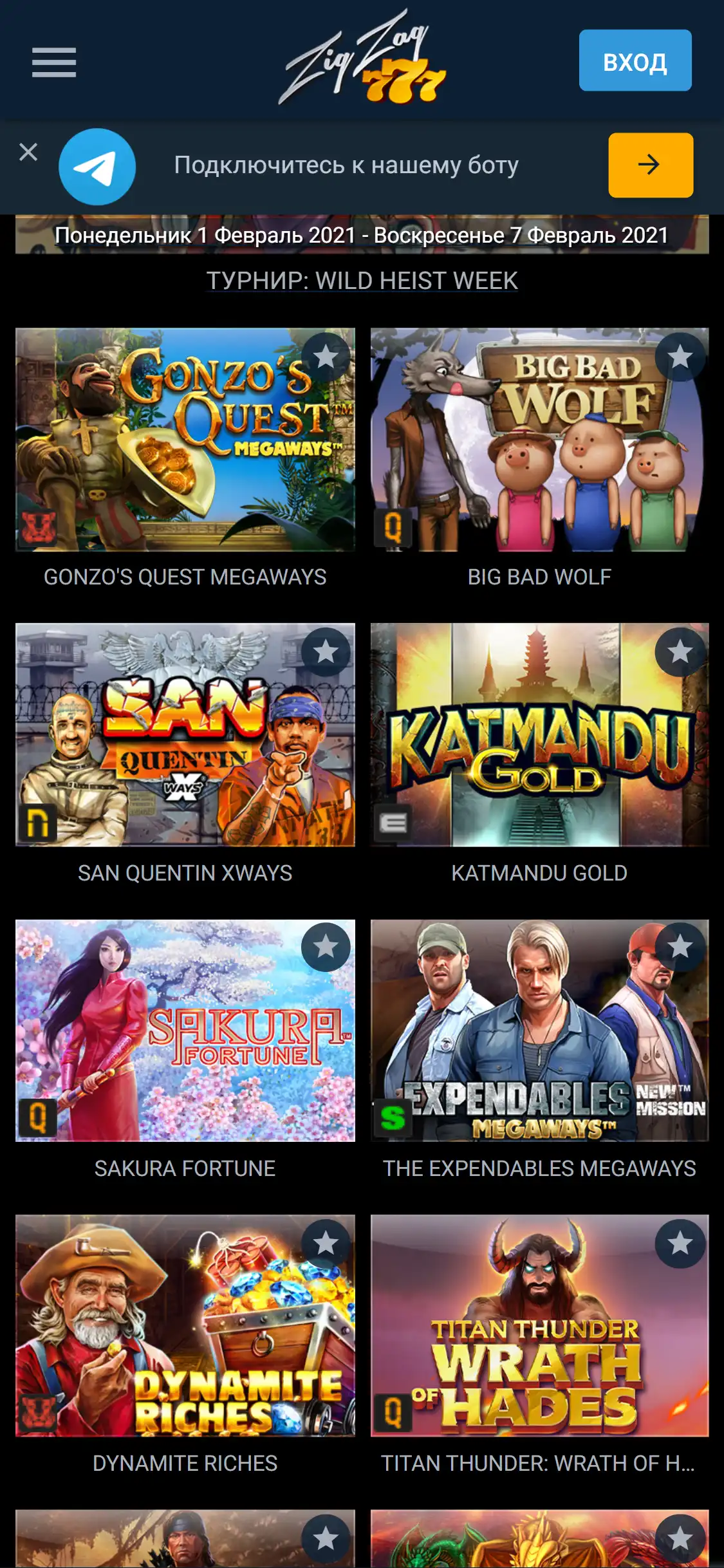 ZigZag 777 Casino Mobile Games Review