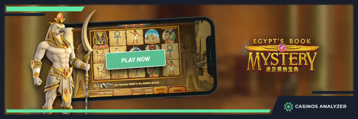 Check-Egypts Book Of Mystery Slot